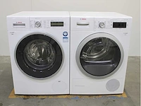 Bosch homeprofessional wasmachine & bosch serie|8 selfcleaning condenser wasdroger - afbeelding 1 van  8