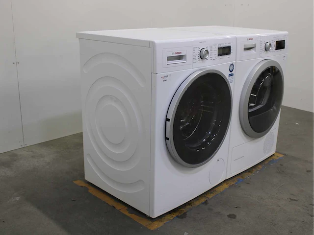 Bosch homeprofessional wasmachine & bosch serie|8 selfcleaning condenser wasdroger - afbeelding 4 van  8