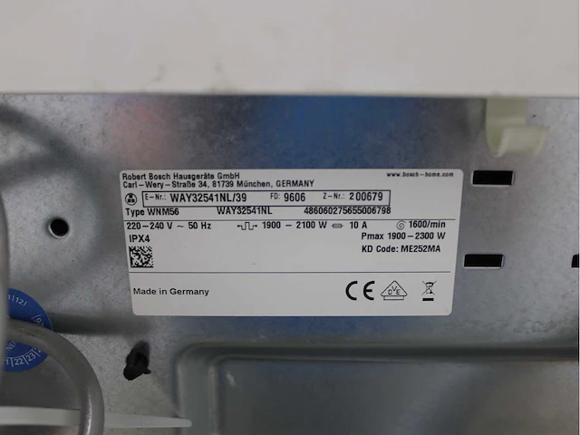 Bosch homeprofessional wasmachine & bosch serie|8 selfcleaning condenser wasdroger - afbeelding 5 van  8