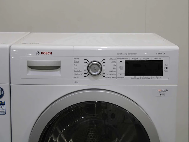 Bosch homeprofessional wasmachine & bosch serie|8 selfcleaning condenser wasdroger - afbeelding 6 van  8