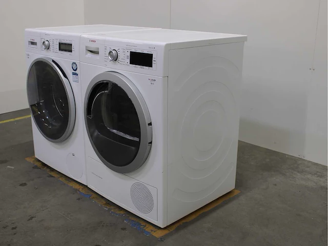 Bosch homeprofessional wasmachine & bosch serie|8 selfcleaning condenser wasdroger - afbeelding 7 van  8