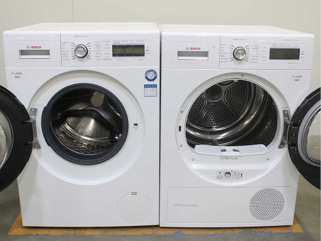 Bosch homeprofessional wasmachines & bosch homeprofessional selfcleaning condenser a++ wasdrogers - afbeelding 2 van  8