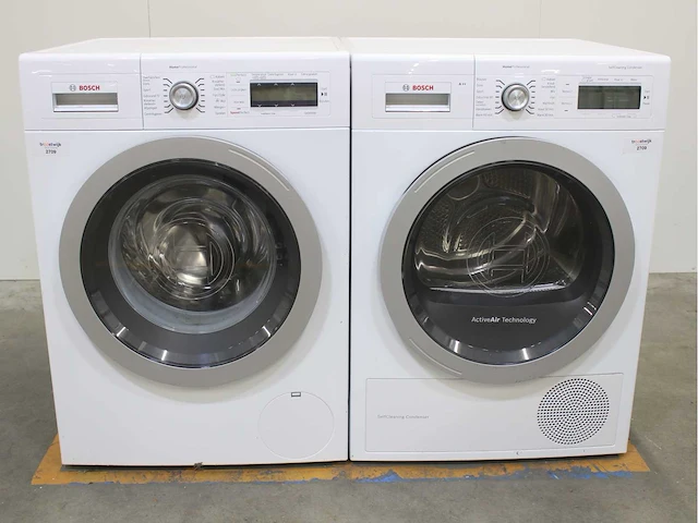 Bosch homeprofessional wasmachines & bosch homeprofessional selfcleaning condenser a++ wasdrogers - afbeelding 1 van  8