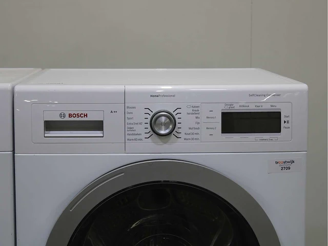 Bosch homeprofessional wasmachines & bosch homeprofessional selfcleaning condenser a++ wasdrogers - afbeelding 6 van  8