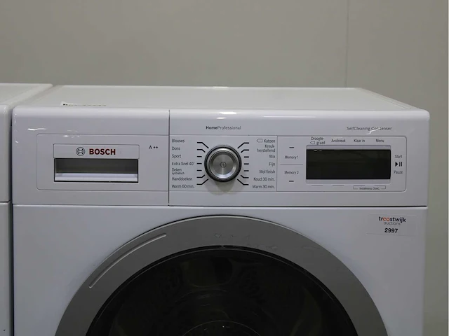 Bosch homeprofessional wasmachines & bosch homeprofessional selfcleaning condenser a++ wasdrogers - afbeelding 6 van  8