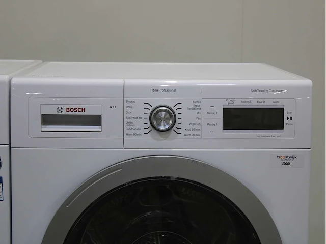 Bosch homeprofessional wasmachines & bosch homeprofessional selfcleaning condenser a++ wasdrogers - afbeelding 6 van  8