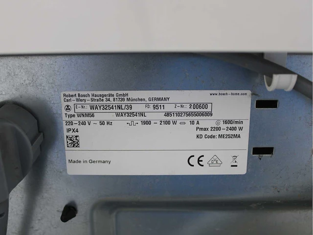 Bosch homeprofessional wasmachines & bosch homeprofessional selfcleaning condenser a++ wasdrogers - afbeelding 5 van  8