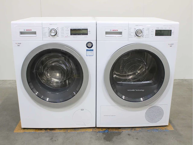 Bosch homeprofessional wasmachines & bosch homeprofessional selfcleaning condenser a++ wasdrogers - afbeelding 1 van  8