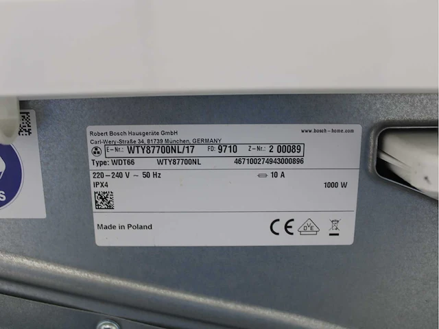 Bosch homeprofessional wasmachines & bosch homeprofessional selfcleaning condenser a++ wasdrogers - afbeelding 8 van  8