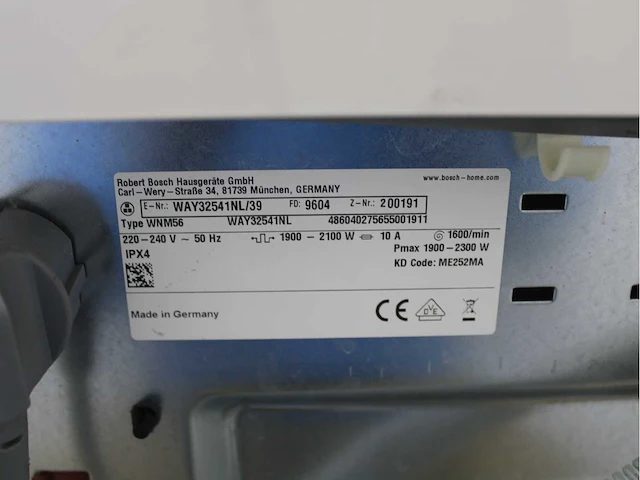 Bosch homeprofessional wasmachines & bosch homeprofessional selfcleaning condenser a++ wasdrogers - afbeelding 4 van  7