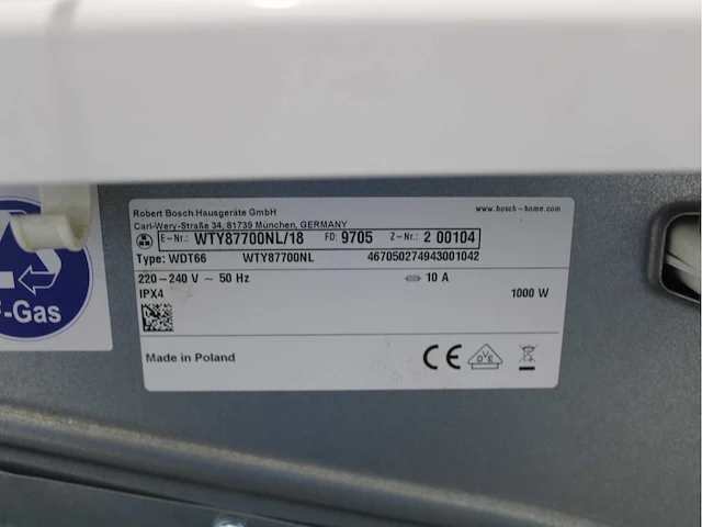 Bosch homeprofessional wasmachines & bosch homeprofessional selfcleaning condenser a++ wasdrogers - afbeelding 7 van  7