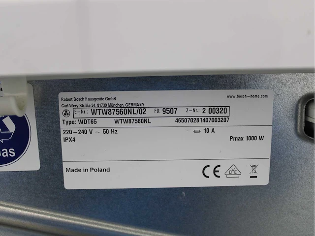 Bosch homeprofessional wasmachines & bosch serie|8 selfcleaning condenser wasdrogers - afbeelding 7 van  7