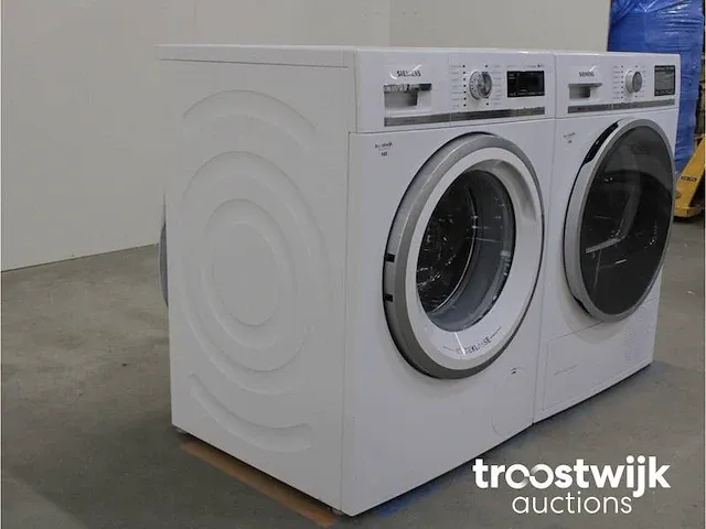 Bosch iq700 outdoorcollection extraklasse wasmachine & bosch iq800 isensoric selfcleaning condenser droger - afbeelding 4 van  8