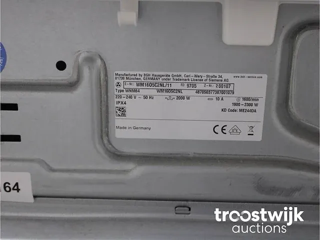 Bosch iq700 outdoorcollection extraklasse wasmachine & bosch iq800 isensoric selfcleaning condenser droger - afbeelding 5 van  8