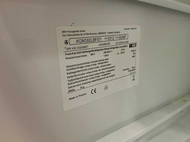 Bosch kgn392lbf/01 koelvriescombinatie - afbeelding 6 van  6