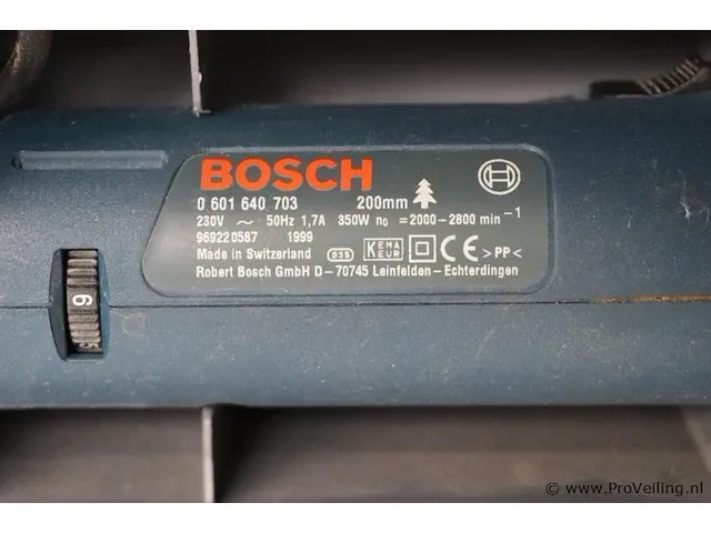 Bosch kt 60 verstekzaag in koffer - afbeelding 2 van  2
