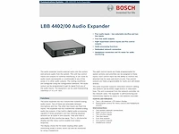 Bosch lbb4402/00 audio expander - afbeelding 3 van  9