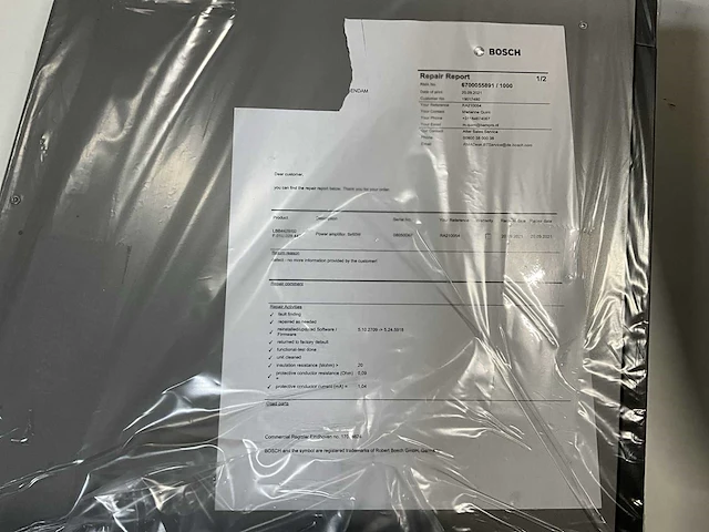 Bosch lbb4428/00 8x60w versterker - afbeelding 3 van  6