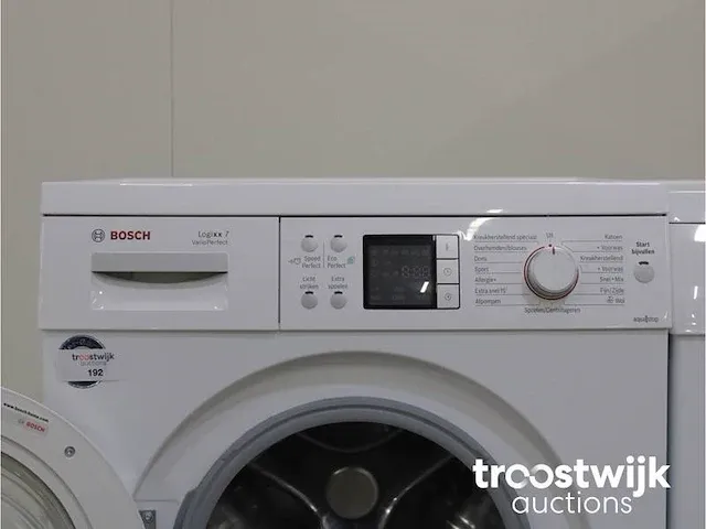 Bosch logixx 7 varioperfect wasmachine & bosch serie|4 selfcleaning condenser activeair technology droger - afbeelding 3 van  8