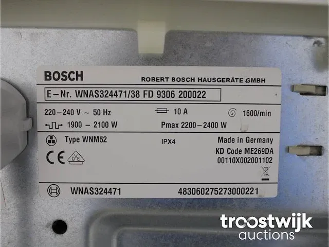Bosch logixx 7 varioperfect wasmachine & bosch serie|4 selfcleaning condenser activeair technology droger - afbeelding 5 van  8