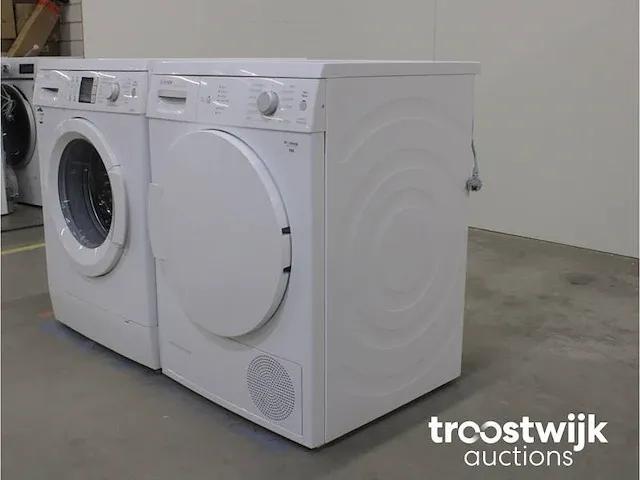Bosch logixx 7 varioperfect wasmachine & bosch serie|4 selfcleaning condenser activeair technology droger - afbeelding 7 van  8
