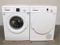 Bosch logixx 7 varioperfect wasmachine & bosch serie|6 selfcleaning condenser activeair technology droger - afbeelding 1 van  8
