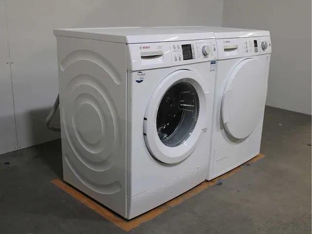 Bosch logixx 7 varioperfect wasmachine & bosch serie|6 selfcleaning condenser activeair technology droger - afbeelding 4 van  8