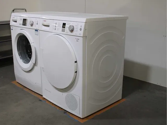 Bosch logixx 7 varioperfect wasmachine & bosch serie|6 selfcleaning condenser activeair technology droger - afbeelding 7 van  8
