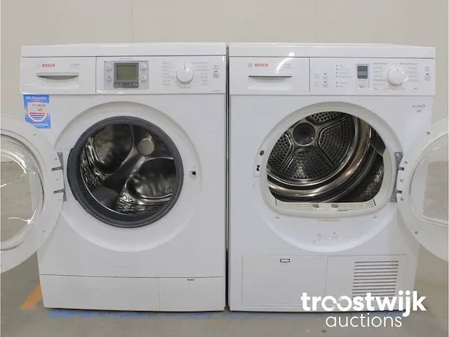 Bosch logixx 8 sensitive wasmachine & bosch maxx 7 sensitive droger - afbeelding 2 van  8