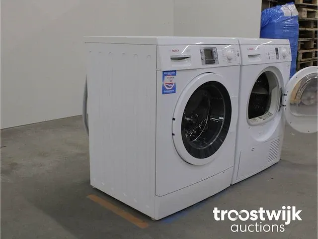 Bosch logixx 8 sensitive wasmachine & bosch maxx 7 sensitive droger - afbeelding 4 van  8