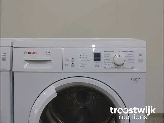 Bosch logixx 8 sensitive wasmachine & bosch maxx 7 sensitive droger - afbeelding 6 van  8