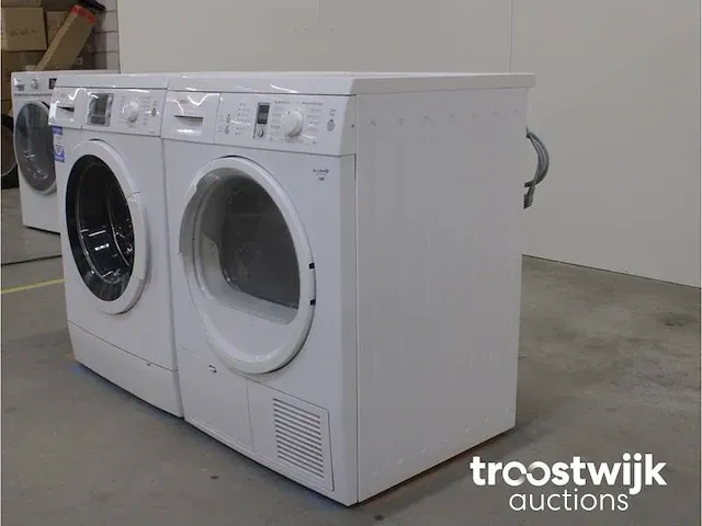 Bosch logixx 8 sensitive wasmachine & bosch maxx 7 sensitive droger - afbeelding 7 van  8