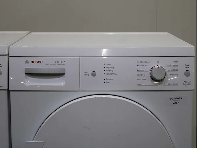 Bosch logixx 8 varioperfect supereco wasmachine & bosch serie|4 selfcleaning condenser activeair technology wasdroger - afbeelding 6 van  8