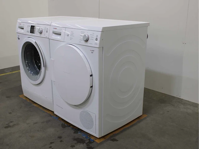 Bosch logixx 8 varioperfect supereco wasmachine & bosch serie|4 selfcleaning condenser activeair technology wasdroger - afbeelding 7 van  8
