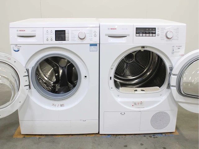 Bosch logixx 8 varioperfect supereco wasmachines & bosch serie|4 wasdrogers - afbeelding 2 van  8
