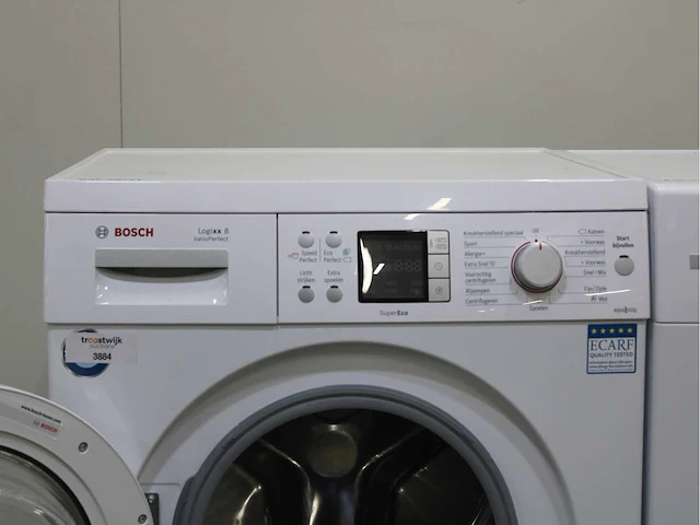 Bosch logixx 8 varioperfect supereco wasmachines & bosch serie|4 wasdrogers - afbeelding 3 van  8
