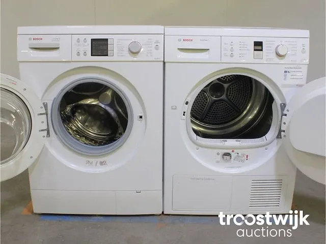 Bosch logixx 8 varioperfect wasmachine & bosch avantixx 7 activeair technology droger - afbeelding 2 van  8
