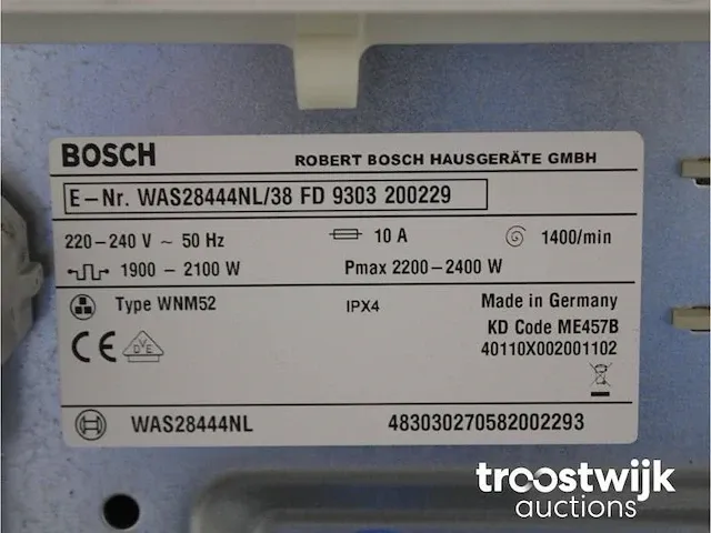 Bosch logixx 8 varioperfect wasmachine & bosch avantixx 7 activeair technology droger - afbeelding 5 van  8