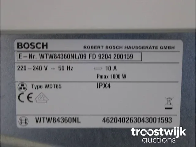 Bosch logixx 8 varioperfect wasmachine & bosch avantixx 7 activeair technology droger - afbeelding 8 van  8