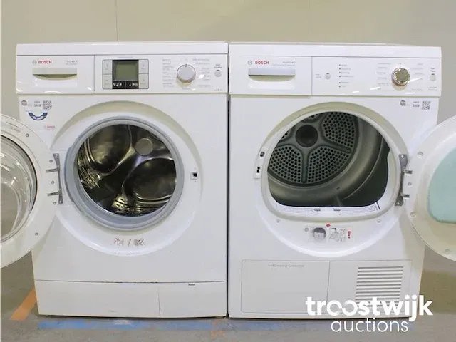 Bosch logixx 8 varioperfect wasmachine & bosch avantixx 7 selfcleaning condenser activeair technology droger - afbeelding 2 van  8