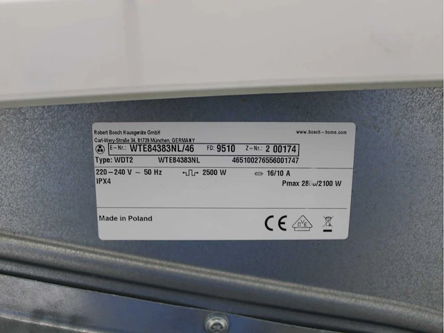 Bosch logixx 8 varioperfect wasmachines & bosch serie|4 exclusiv wasdrogers - afbeelding 8 van  8