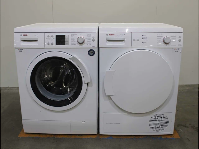 Bosch logixx 8 varioperfect wasmachines & bosch serie|4 selfcleaning condenser activeair technology wasdrogers - afbeelding 1 van  8