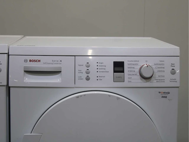 Bosch logixx 8 varioperfect wasmachines & bosch serie|6 selfcleaning condenser activeair technology wasdrogers - afbeelding 6 van  8