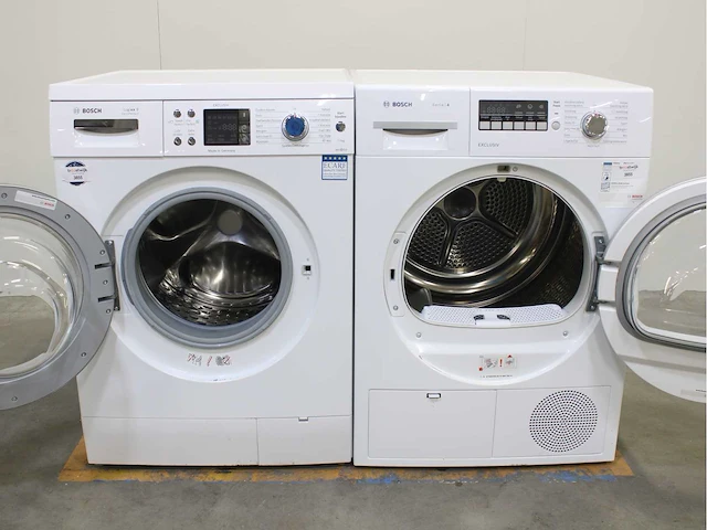 Bosch logixx 9 varioperfect exclusiv wasmachines & bosch serie|4 exclusiv wasdrogers - afbeelding 2 van  8