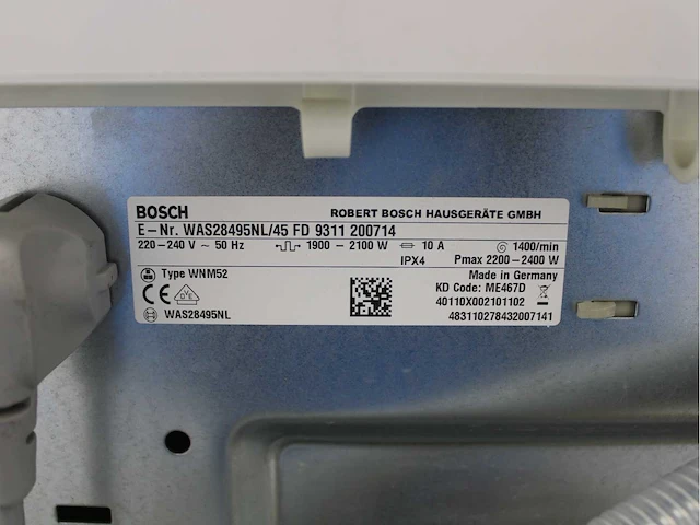 Bosch logixx 9 varioperfect exclusiv wasmachines & bosch serie|4 exclusiv wasdrogers - afbeelding 5 van  8