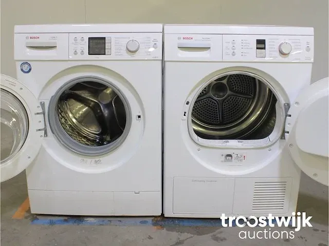 Bosch logixx 9 varioperfect wasmachine & bosch avantixx 7 selfcleaning condenser activeair technology droger - afbeelding 2 van  8