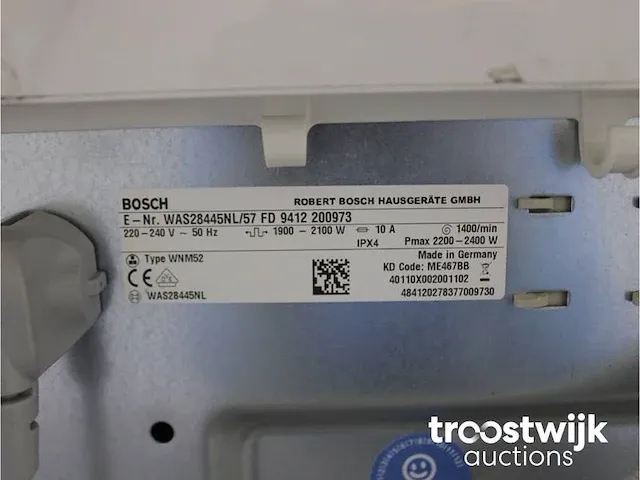 Bosch logixx 9 varioperfect wasmachine & bosch avantixx 7 selfcleaning condenser activeair technology droger - afbeelding 5 van  8