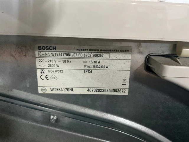 Bosch maxx 6 wasdroger - afbeelding 7 van  7