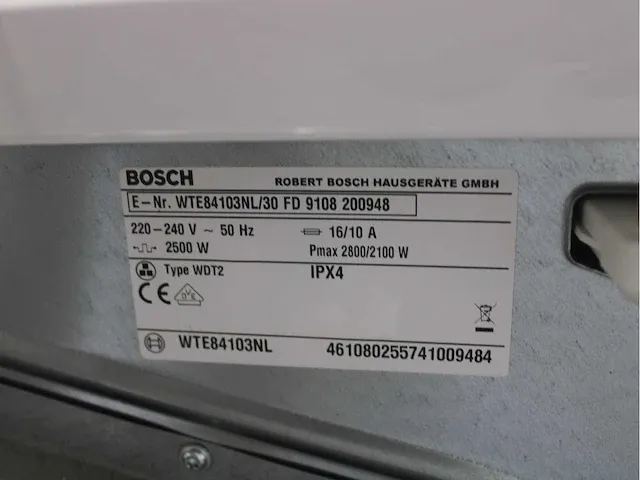 Bosch maxx 7 sensitive droger - afbeelding 5 van  6