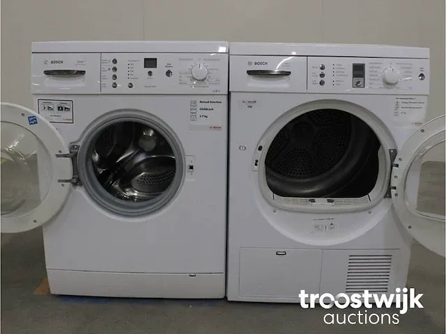 Bosch maxx 7 varioperfect wasmachine & bosch maxx 7 sensitive droger - afbeelding 2 van  8